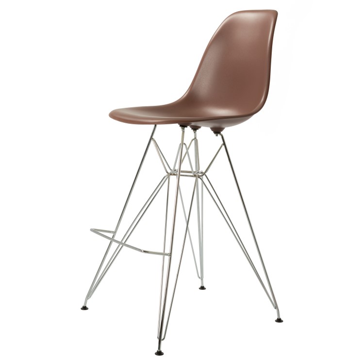 Dominidesign Barstool DSR matte PP choco