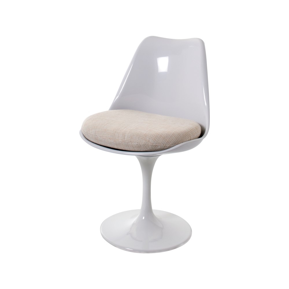 Dominidesign Dining chair Tulip chair No arms white