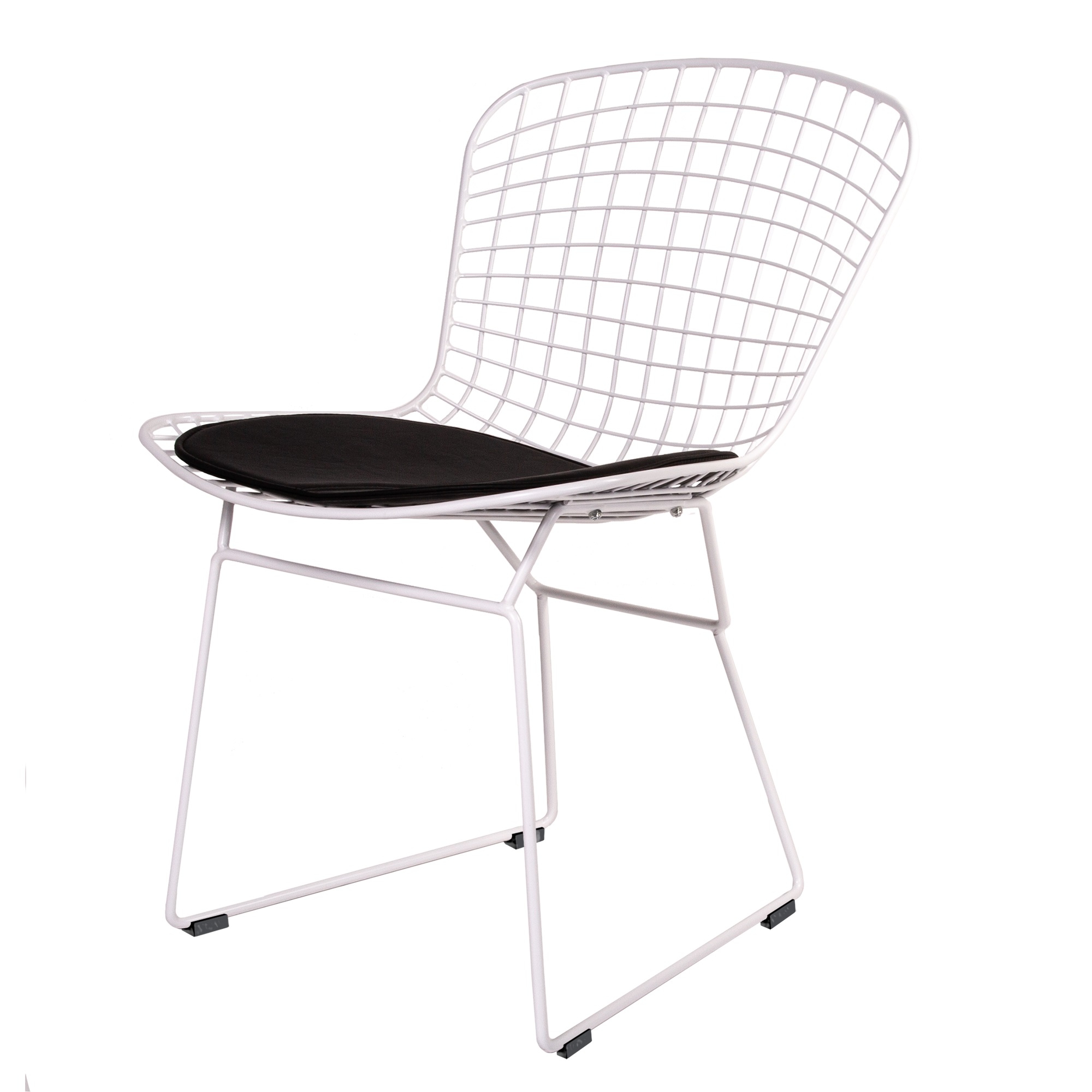 Dominidesign Dining chair Bertoia White frame black