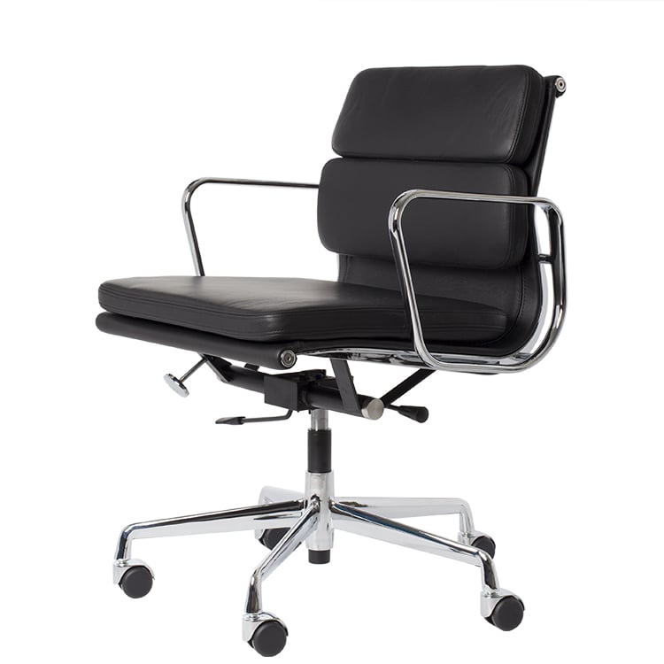 Dominidesign Office chair EA217 Leather black