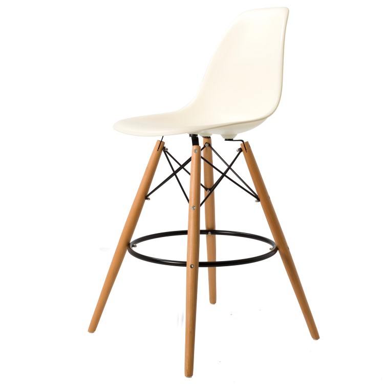 Dominidesign Barstool DSW matte PP cream