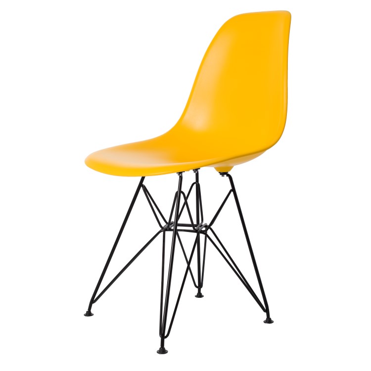 Dominidesign Dining chair DSR matte PP yellow