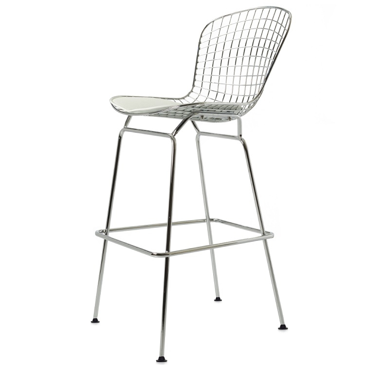 Dominidesign Barstool Bertoia Barstool white
