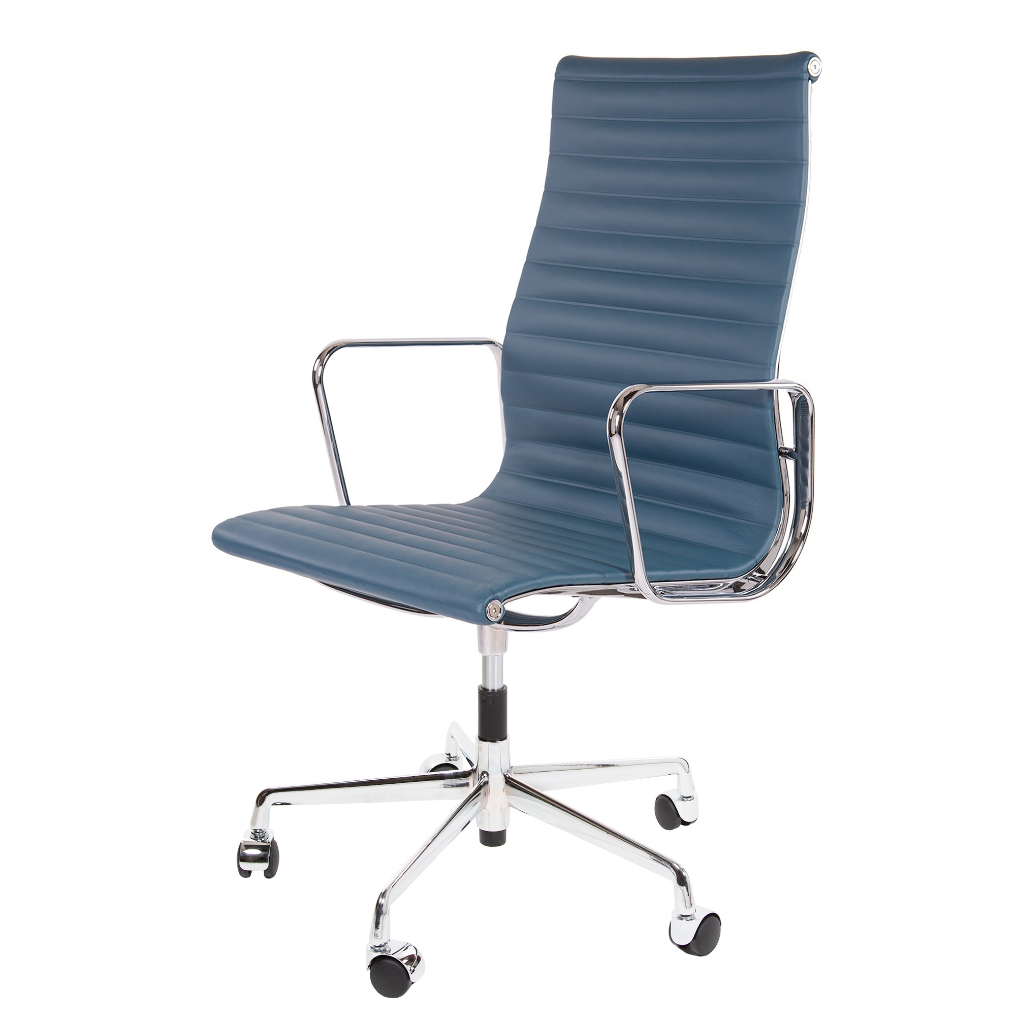 Dominidesign Office chair EA119 Leather blue