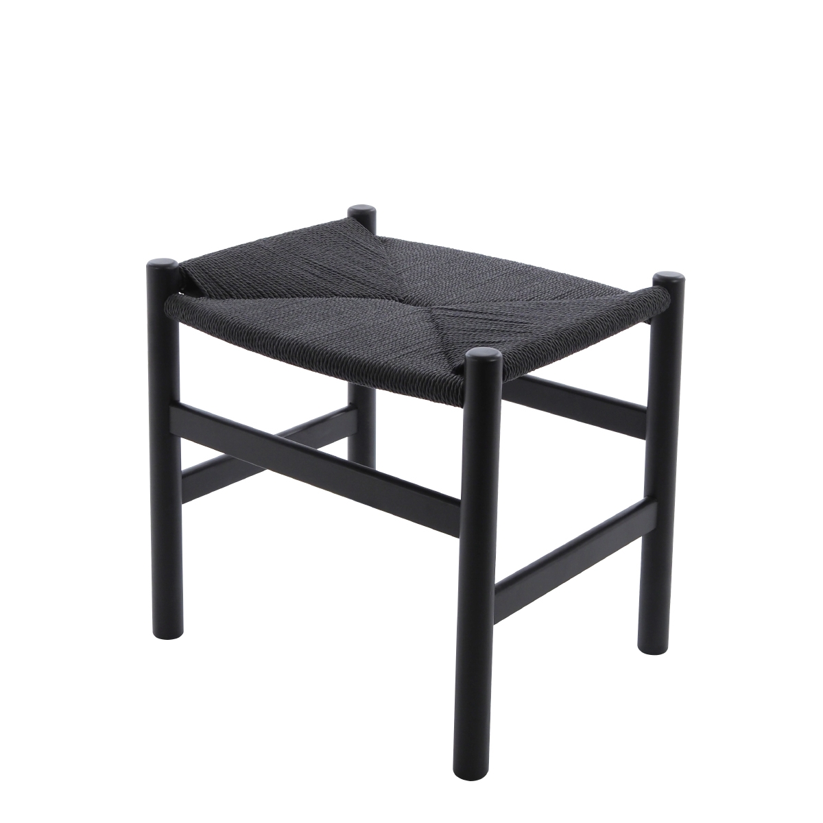 Dominidesign Ottoman Y-chair wishbone black