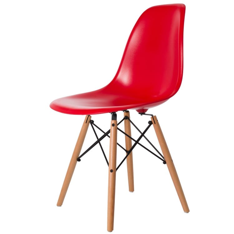 Dominidesign Dining chair DSW ABS red