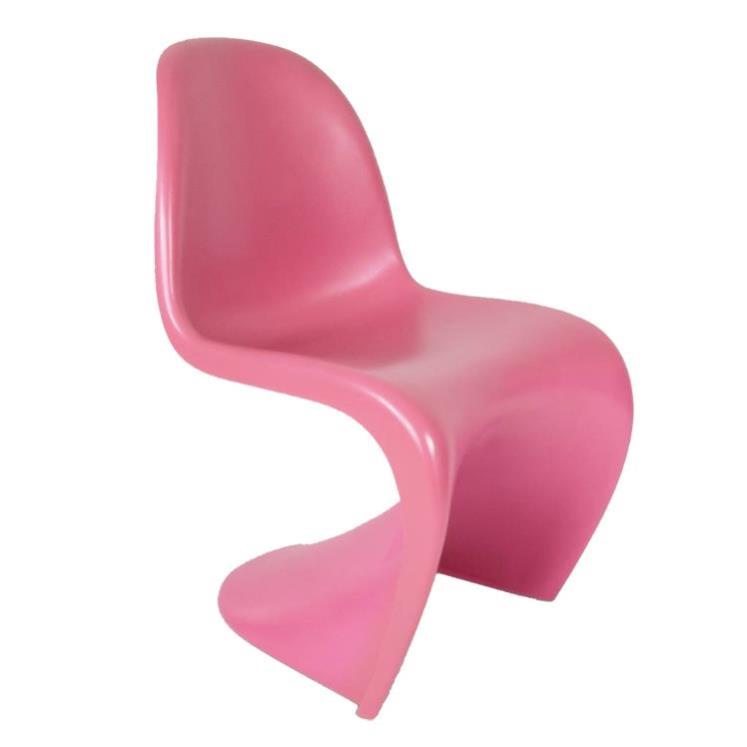 Dominidesign Dining chair Panton S-seat matte PP pink