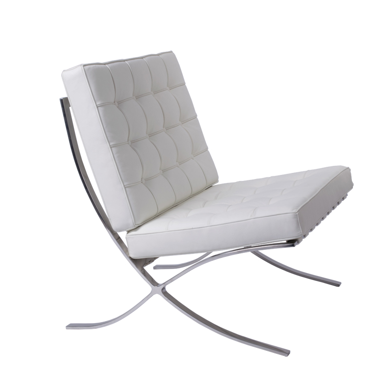 Dominidesign Lounge chair Barcelona Pavillion white