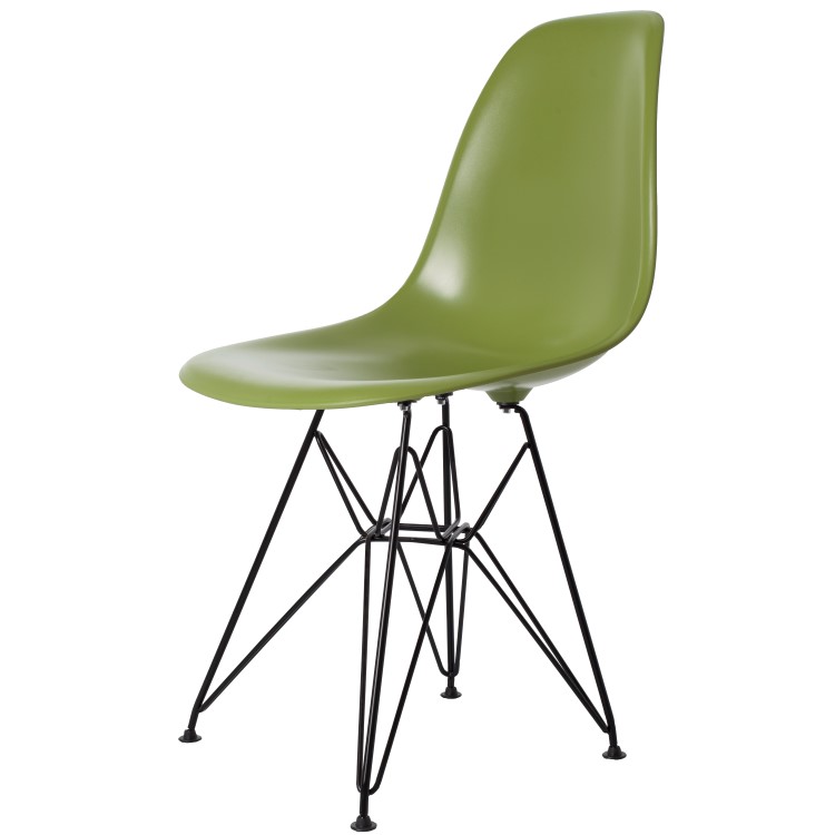Dominidesign Dining chair DSR Black base ABS green