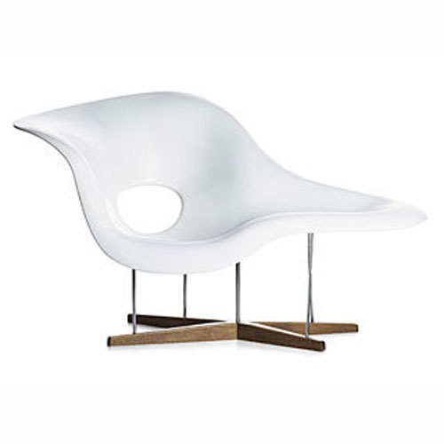 Dominidesign Lounge chair La Chaise chair white