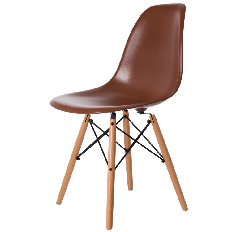 Dominidesign Dining chair DSW ABS brown