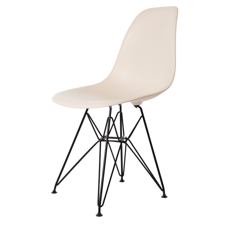 Dominidesign Dining chair DSR matte PP cream