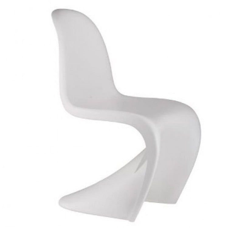 Dominidesign Dining chair Panton S-seat glossy white
