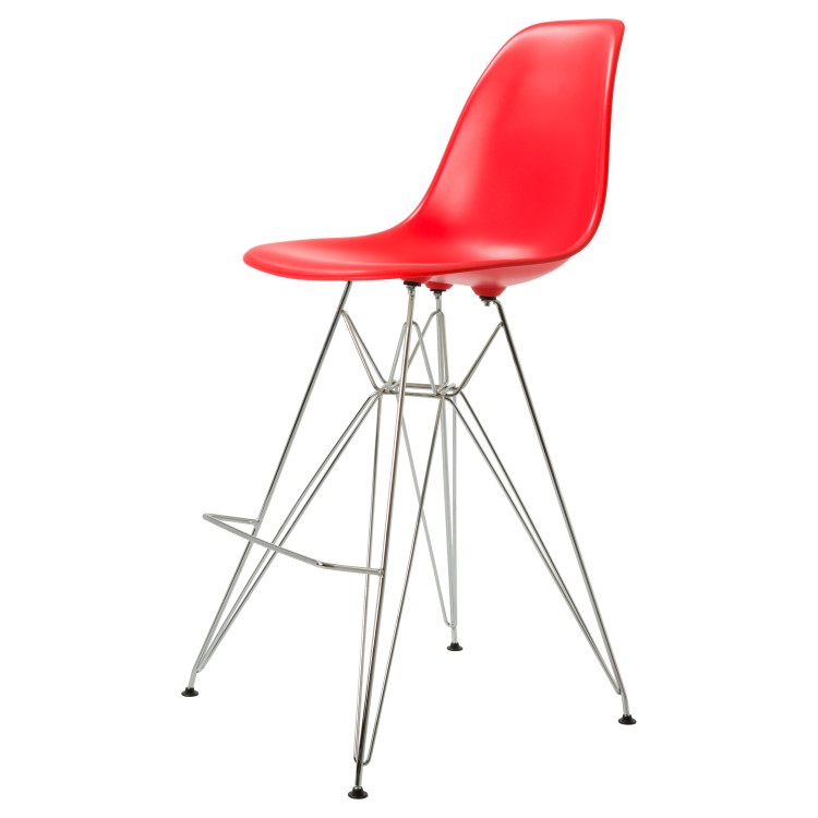 Dominidesign Barstool DSR matte PP red