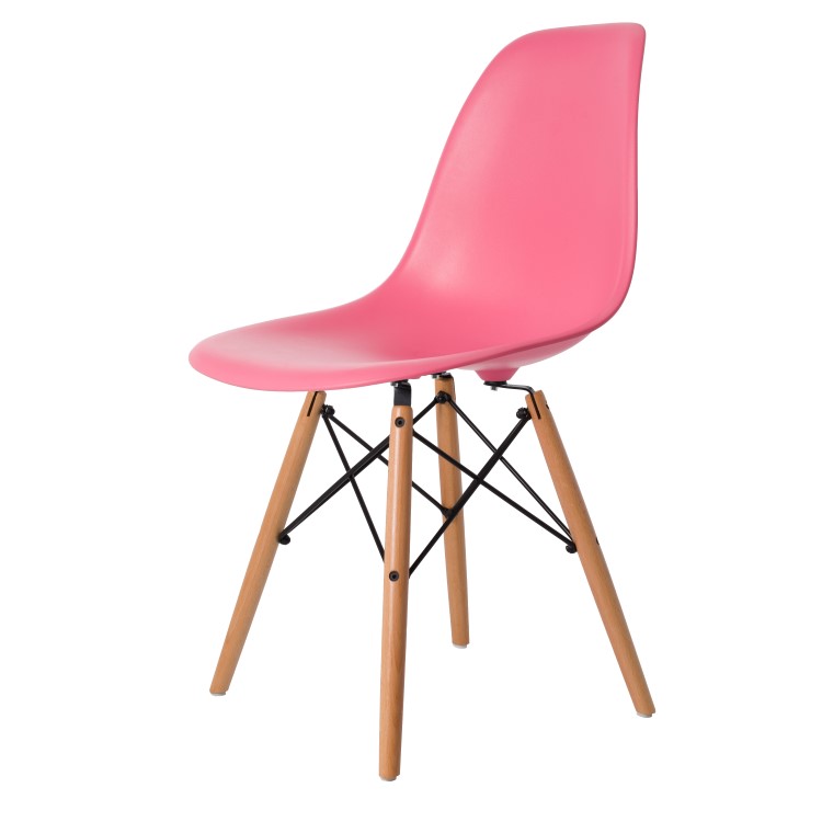 Dominidesign Dining chair DSW matte PP LIght Pink