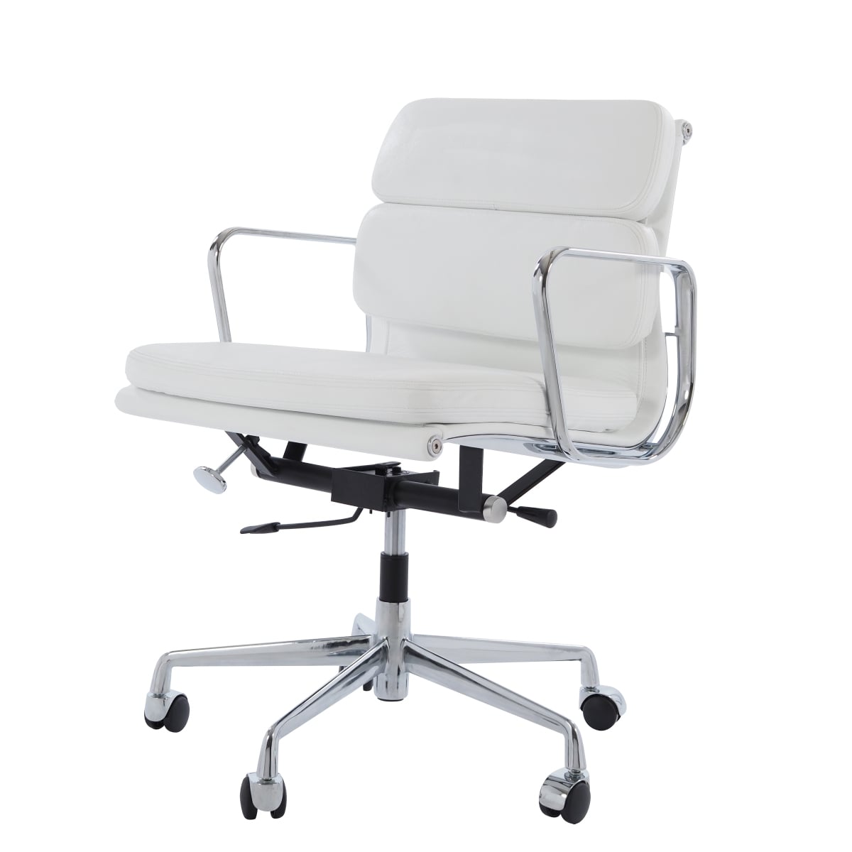 Dominidesign Office chair EA217 Leather white