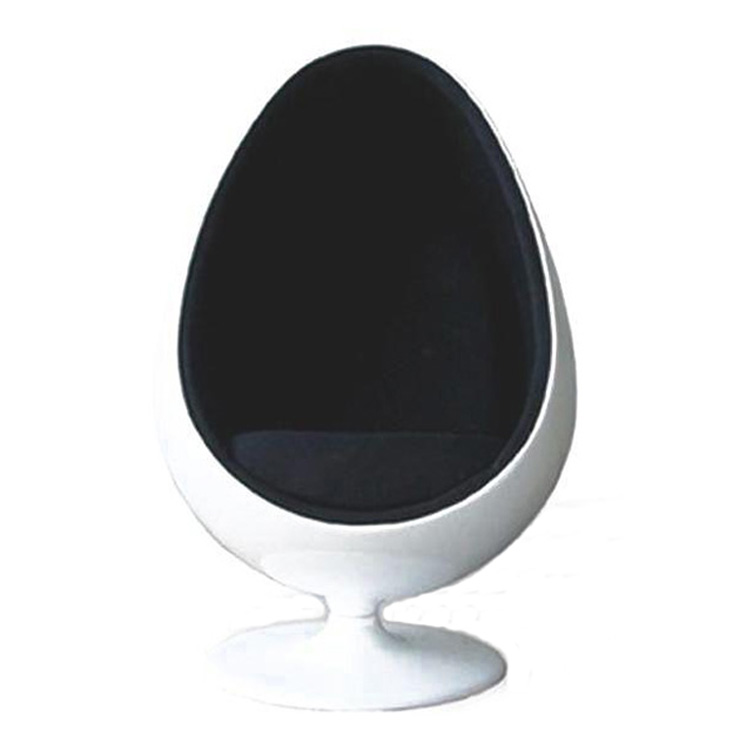 Dominidesign Lounge chair Egg pod chair black