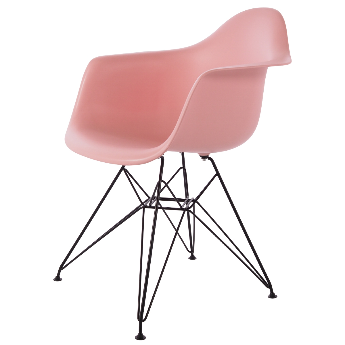 Dominidesign Dining chair DAR Black base PP baby pink