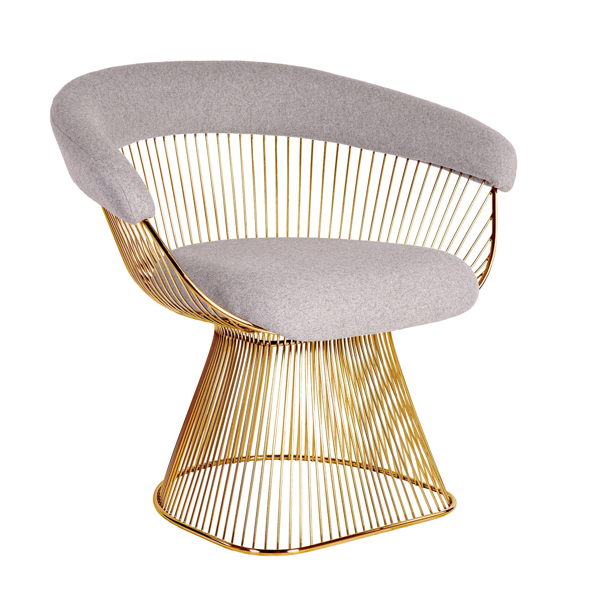 Dominidesign Dining chair Wire chair Gold