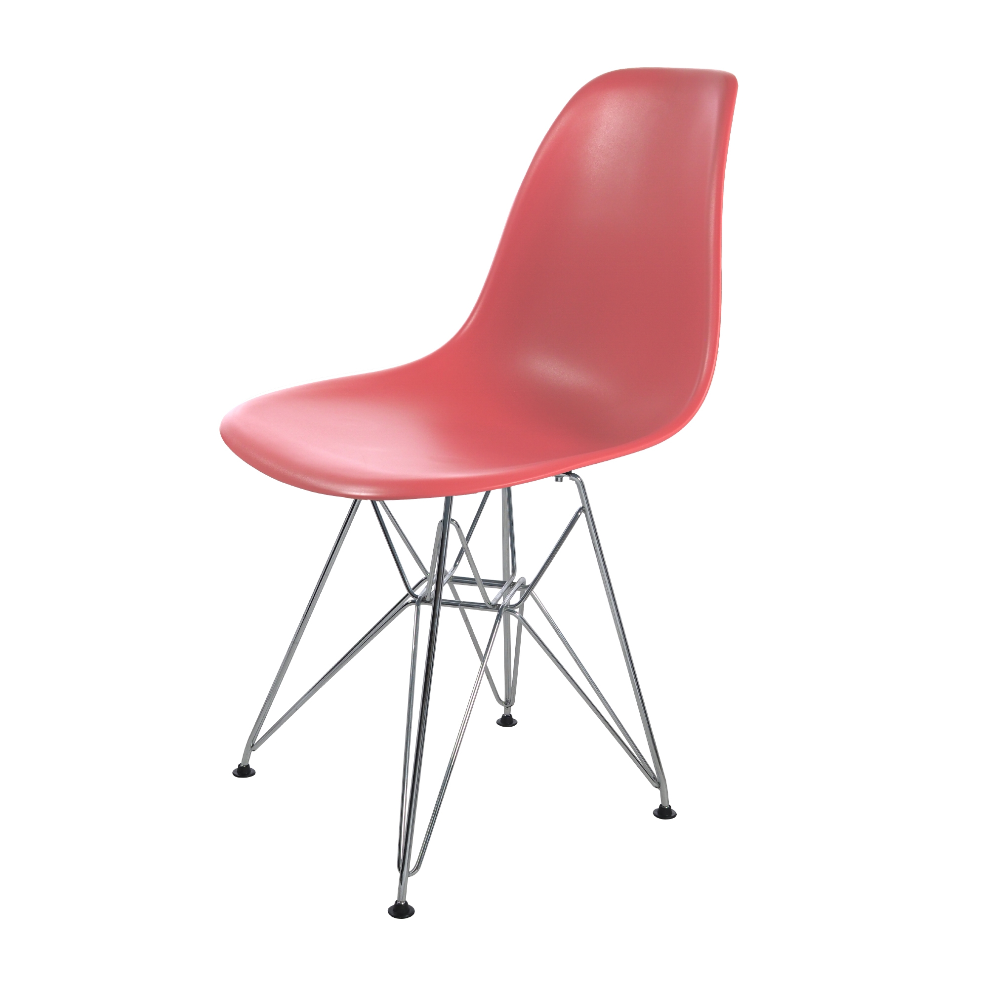 Dominidesign Dining chair DSR matte PP coral pink