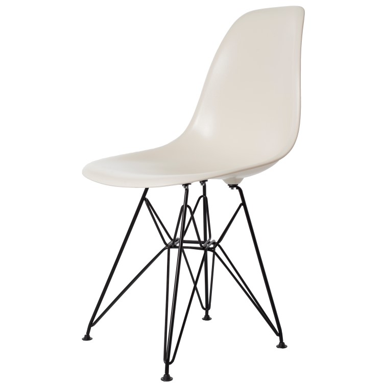 Dominidesign Dining chair DSR Black base ABS cream