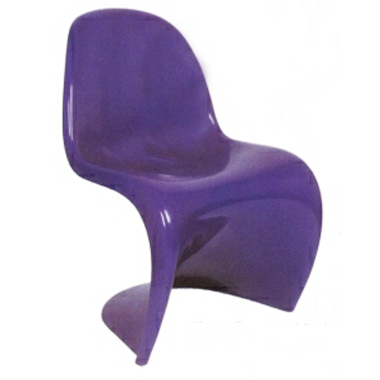Dominidesign Children's chair Panton S-seat glossy purple