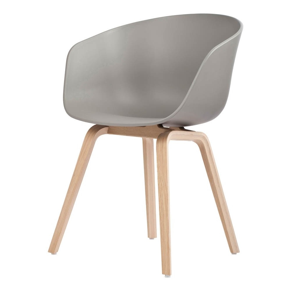 FURNFURN Dining chair BBC PP lightgrey