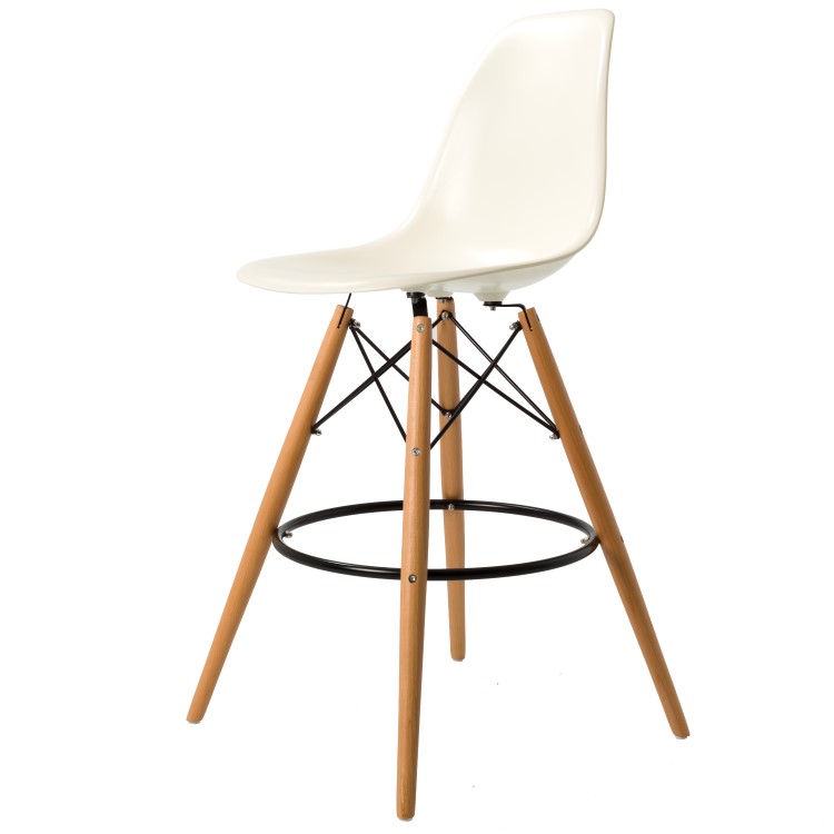 Dominidesign Barstool DSW stool ABS cream