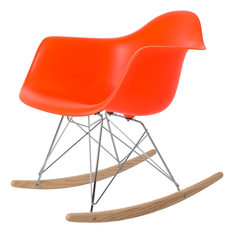Dominidesign Rocking chair RAR PP neon orange