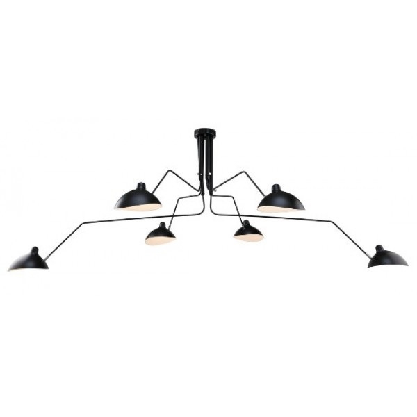 Dominidesign Pendant light Contemporary 6-arm black