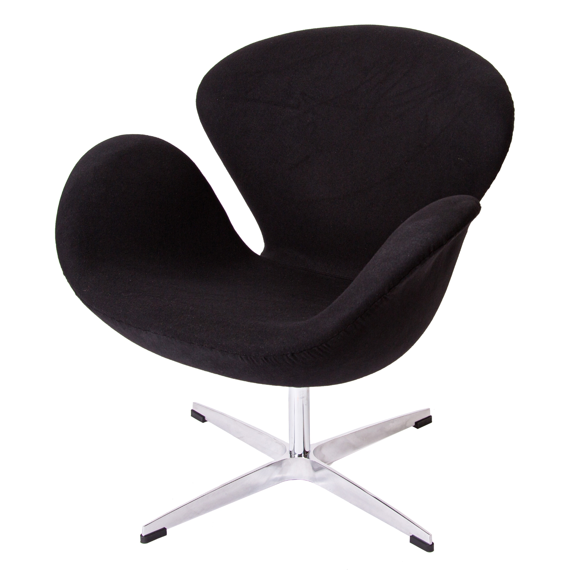 Dominidesign Lounge chair Swan Cashmere black