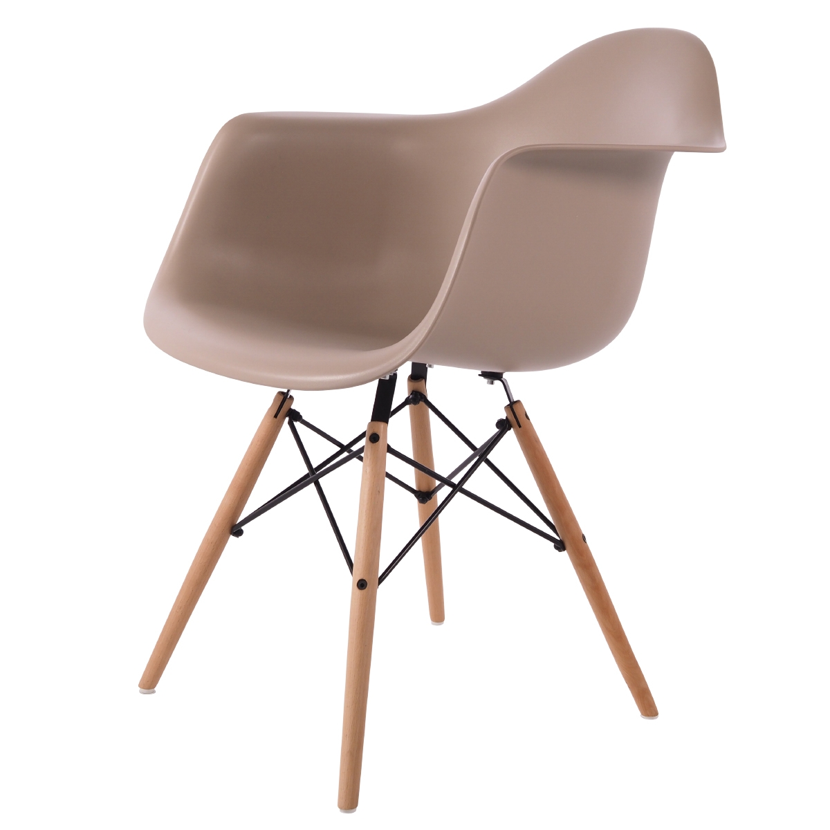 Dominidesign Dining chair DAW PP light choco
