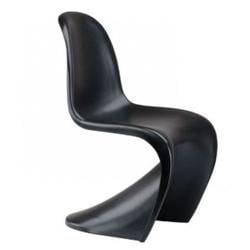 Dominidesign Dining chair Panton S-seat glossy black