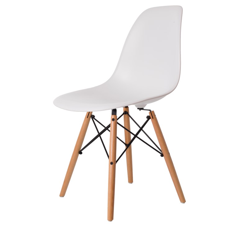 Dominidesign Dining chair DSW matte PP white