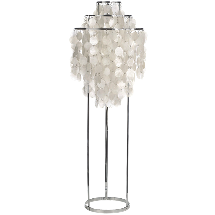 Dominidesign Floor light Shell style lamp pearl