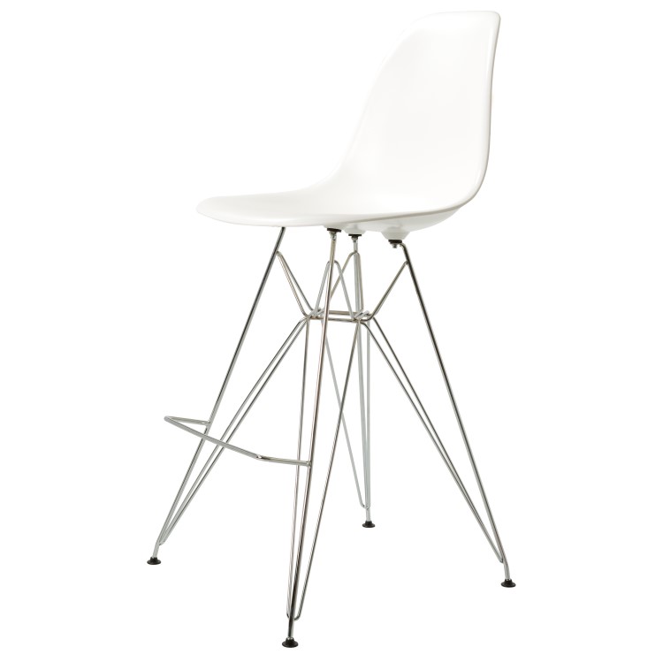 Dominidesign Barstool DSR stool ABS white