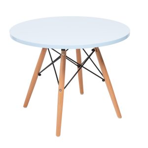 Dominidesign Children's table CTW junior round Light Blue