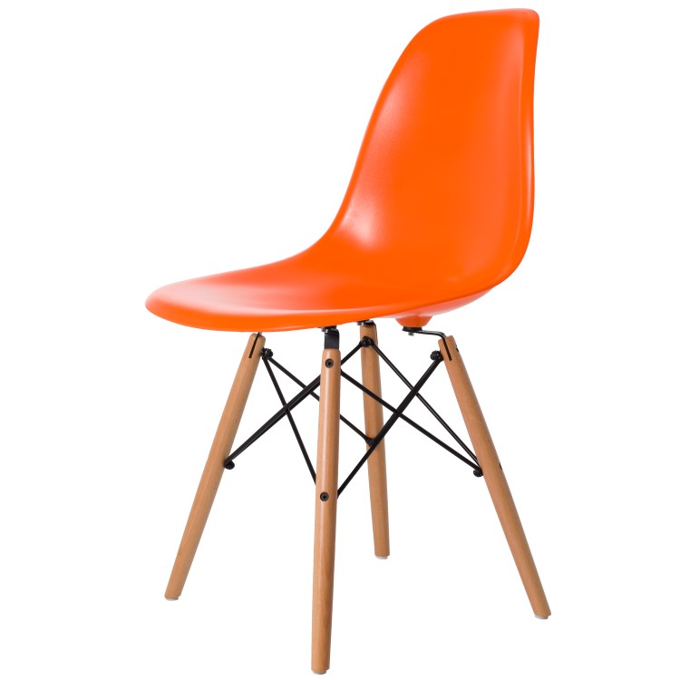 Dominidesign Dining chair DSW ABS orange