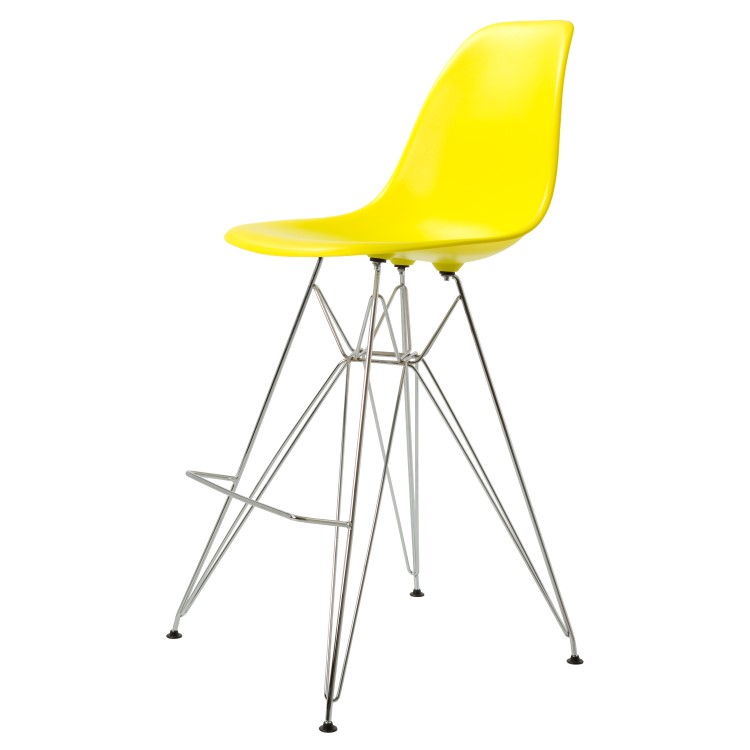 Dominidesign Barstool DSR matte PP neon lime