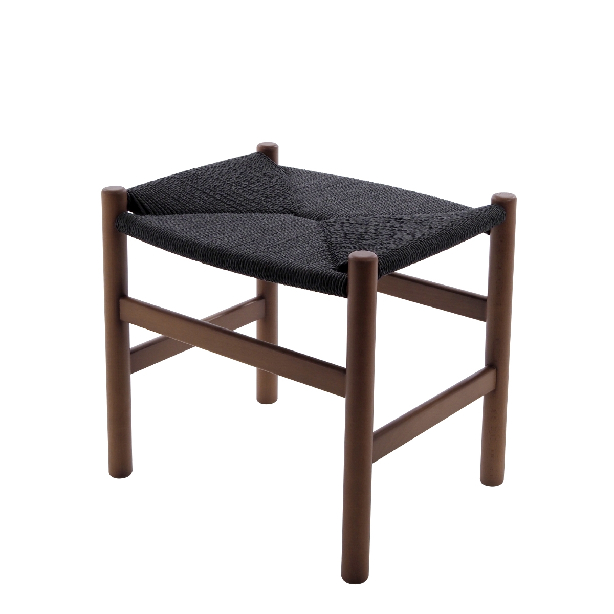 Dominidesign Ottoman Y-chair wishbone Walnut