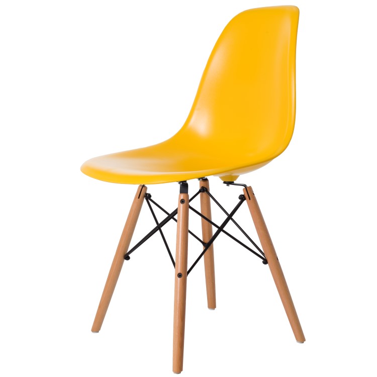 Dominidesign Dining chair DSW ABS yellow