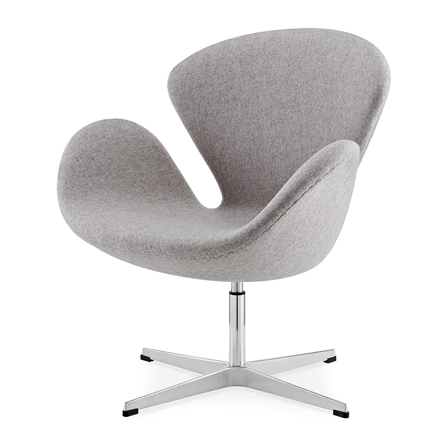 Dominidesign Lounge chair Swan Cashmere light gray