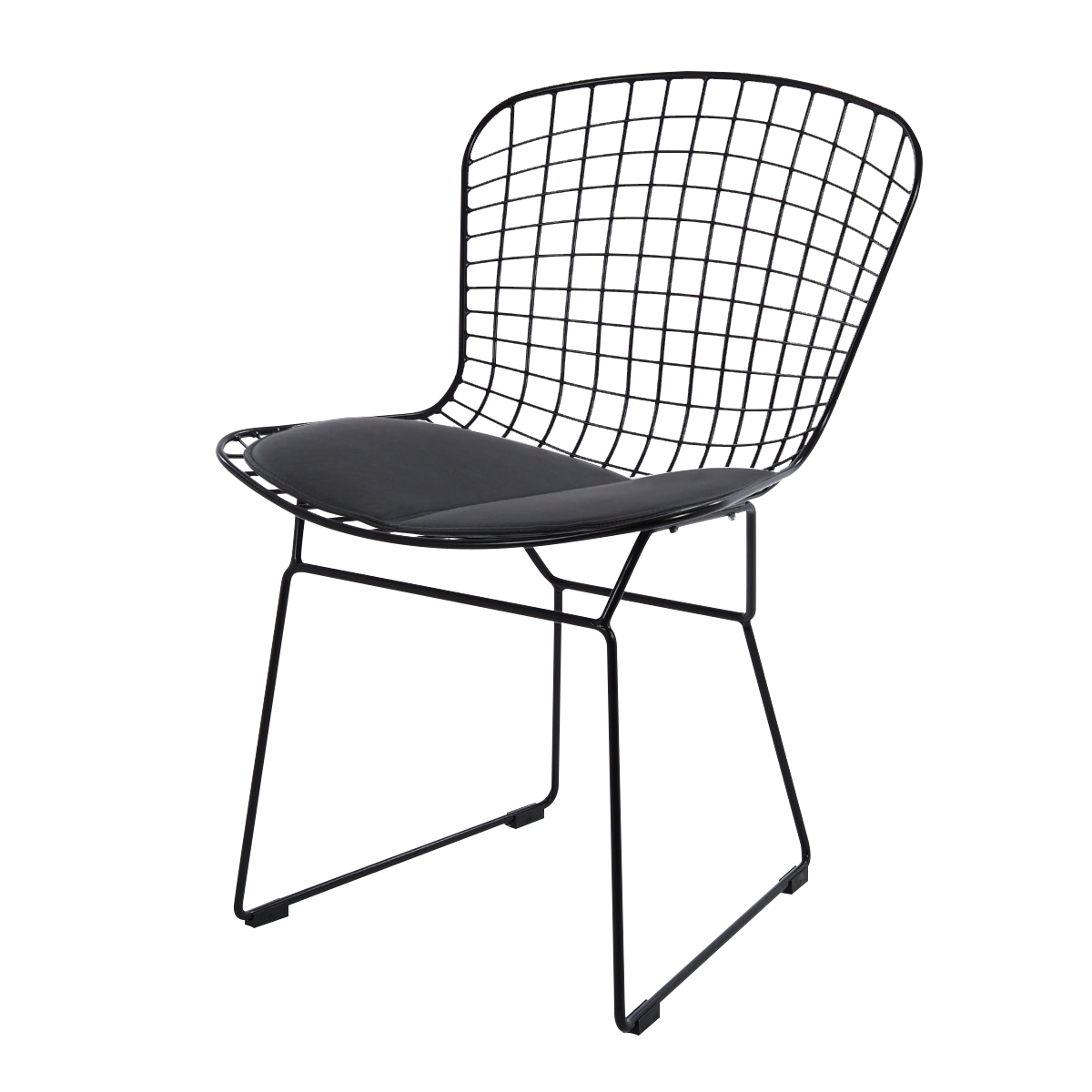 Dominidesign Dining chair Bertoia Black base black