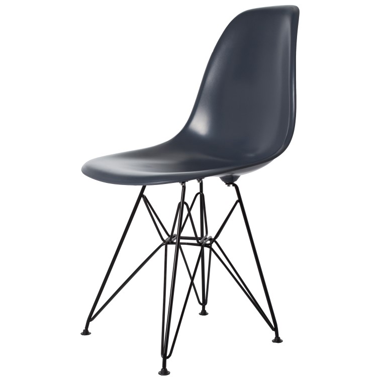 Dominidesign Dining chair DSR Black base ABS darkgrey