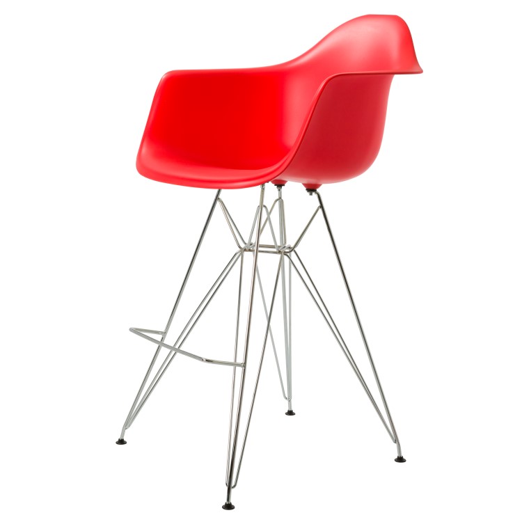 Dominidesign Barstool DAR PP red