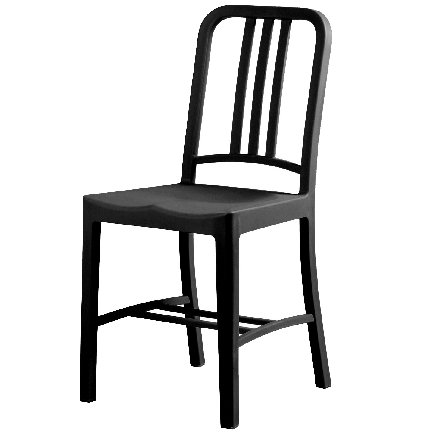 Dominidesign Terrace chair DD Navy style Chair matte PP black