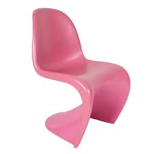 Dominidesign Children's chair Panton S-seat glossy pink