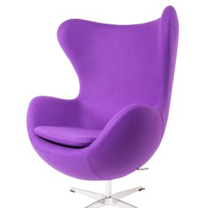 Dominidesign Lounge chair Egg chair Cashmere purple