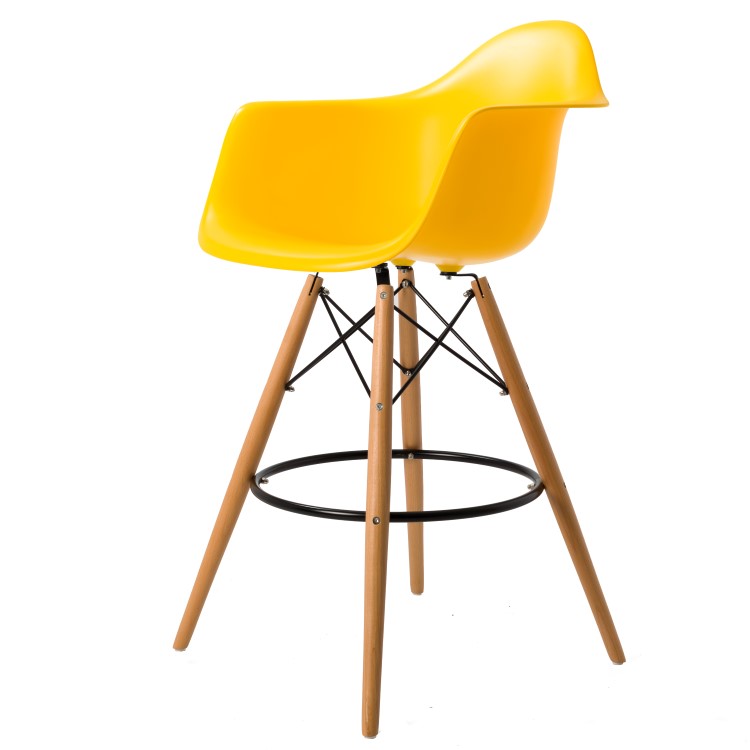 Dominidesign Barstool DAW Barstool stool PP yellow