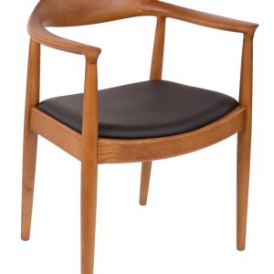 Dominidesign Dining chair kennedy chair Leather Walnut